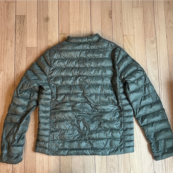 Lolë Women’s Teal Zip Up Light Puffer Quilted Jacket Size Medium - Picture 8 of 11